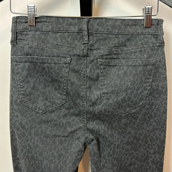 NWOT Buffalo David Bitton Hanna animal print high-rise skinny leg  stretch pants - Picture 4 of 12